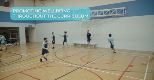 Promoting wellbeing throughout the curriculum